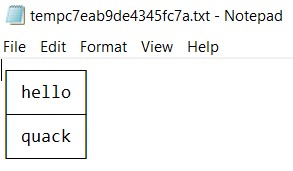 Output to text editor cli_docs_output_to_text_editor